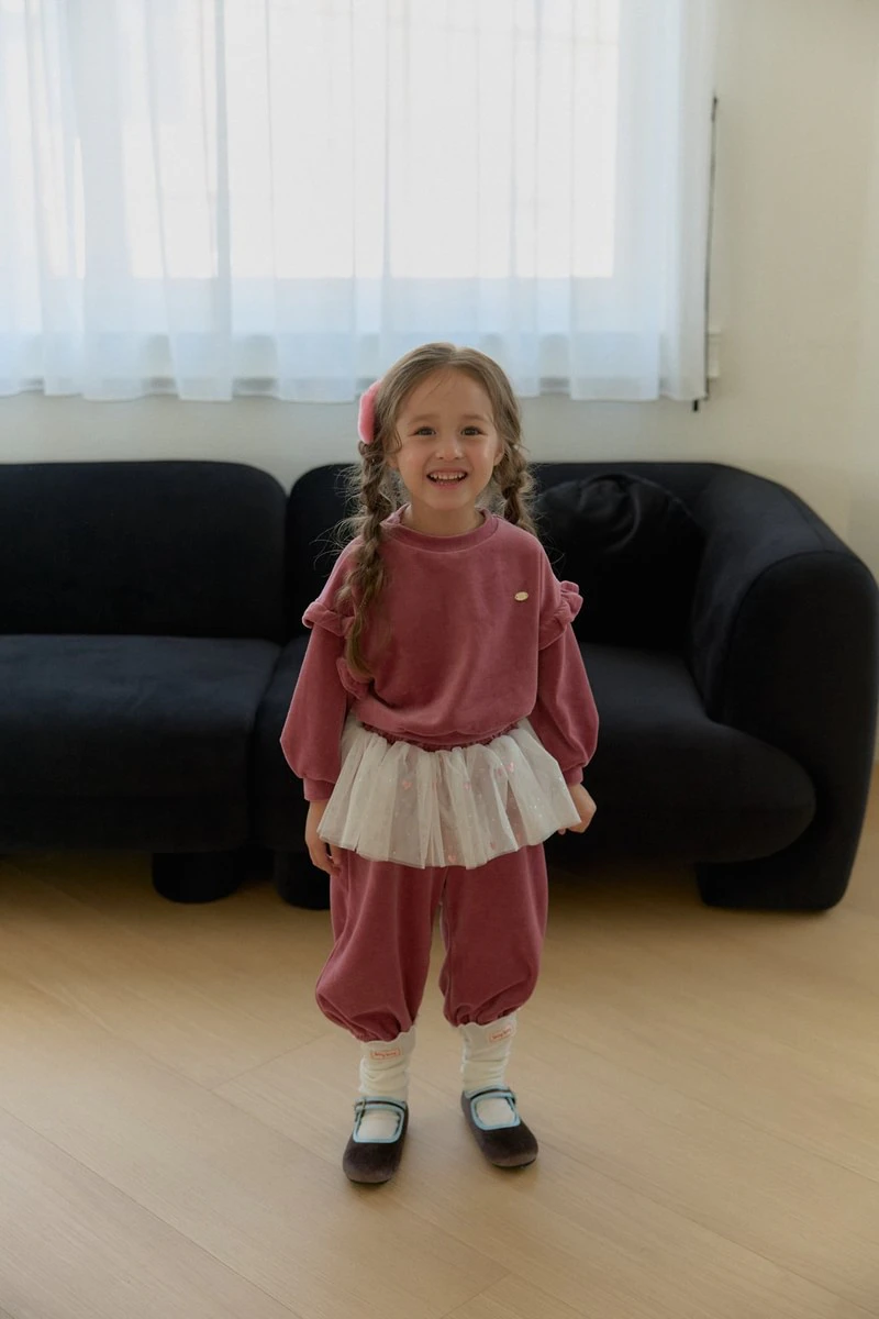 Luna Velour Set by Berry Berry for Child - view 5