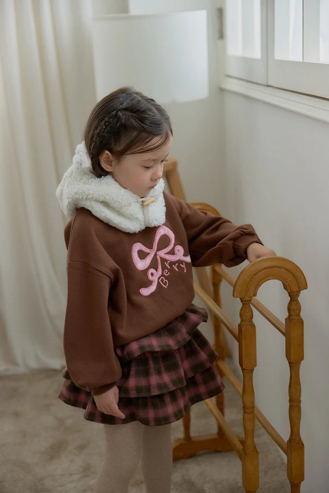 Check Cancan Skirt by Berry Berry for Child - view 4