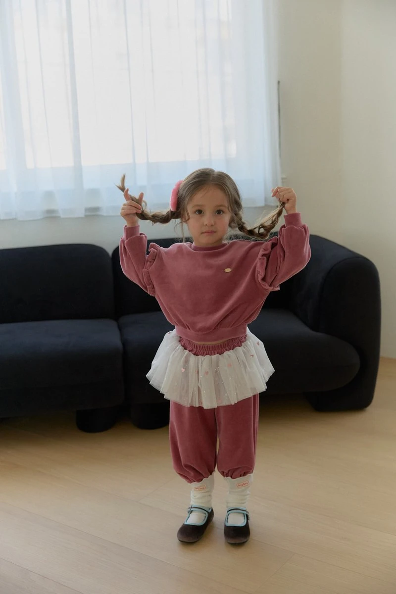 Luna Velour Set by Berry Berry for Child - view 7