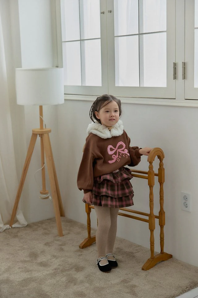 Check Cancan Skirt by Berry Berry for Child - view 5