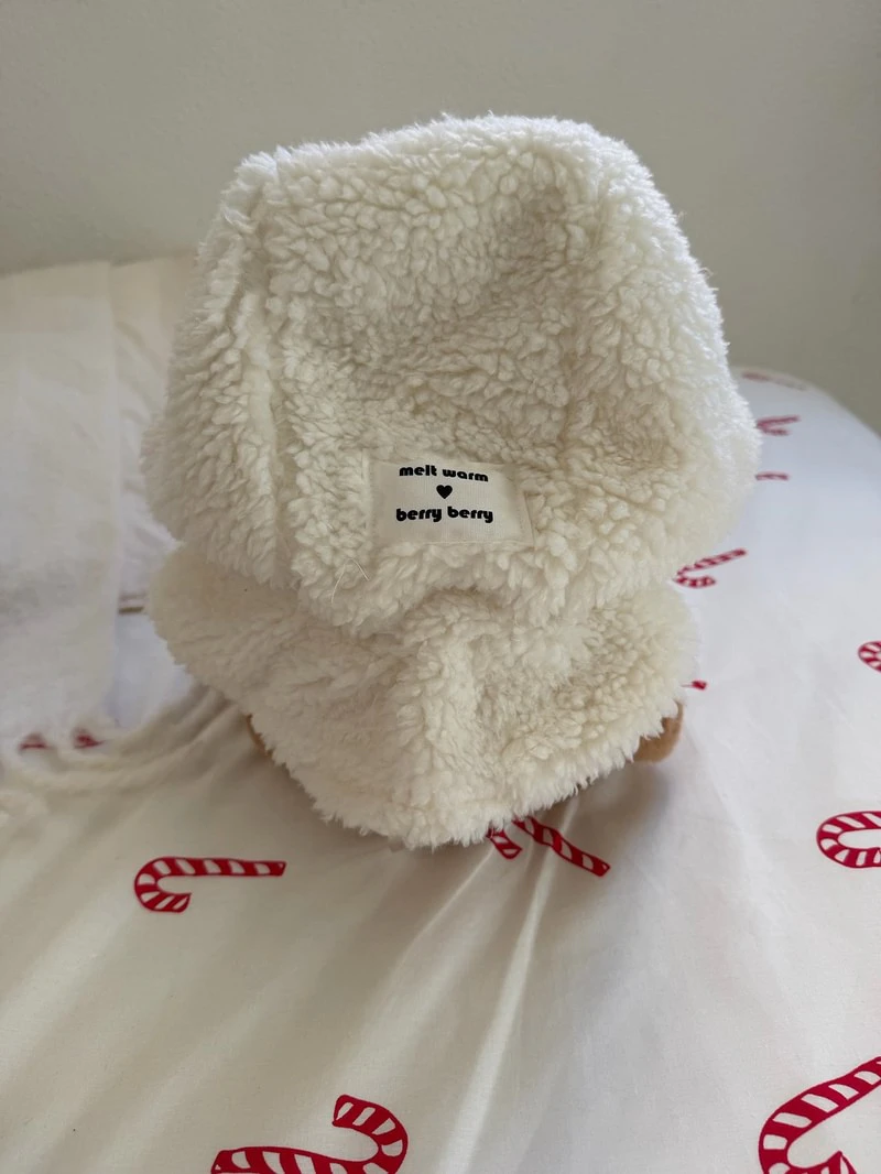 Fluffy Fur Hat by Berry Berry for Child - view 4