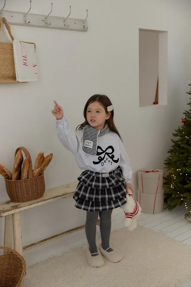 Check Cancan Skirt by Berry Berry for Child - view 6