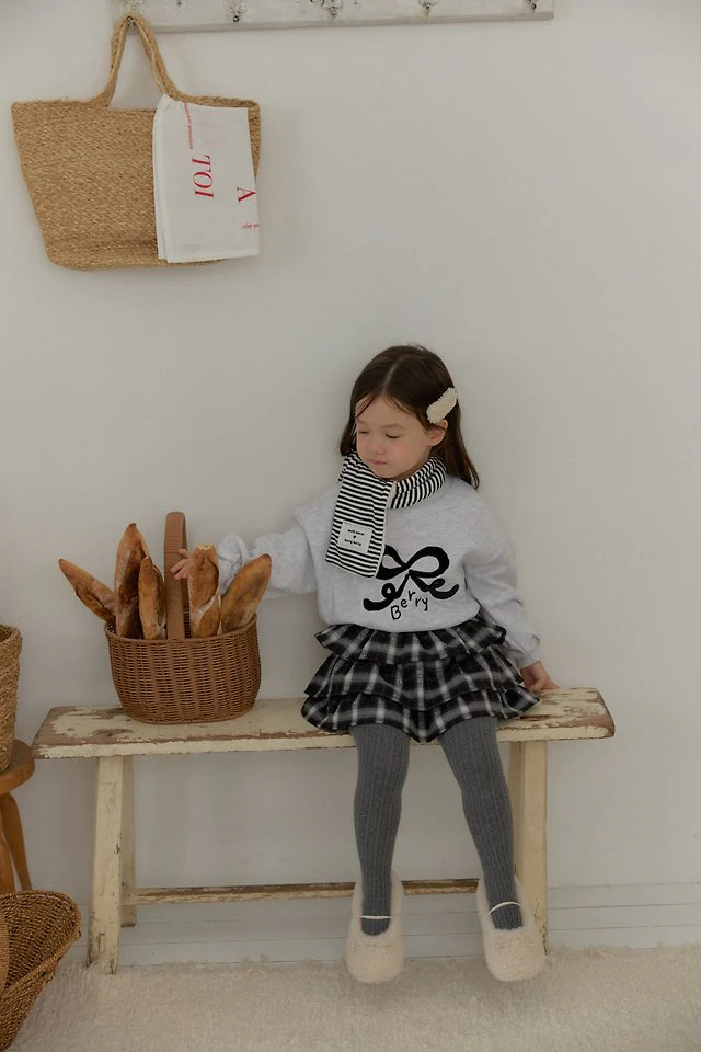 Check Cancan Skirt by Berry Berry for Child - view 7