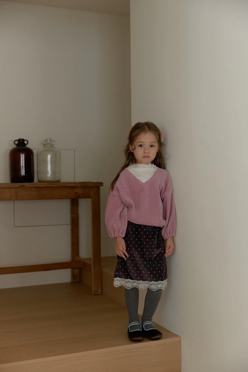 Choco V-Neck Polo Tee by Berry Berry for Child - view 7