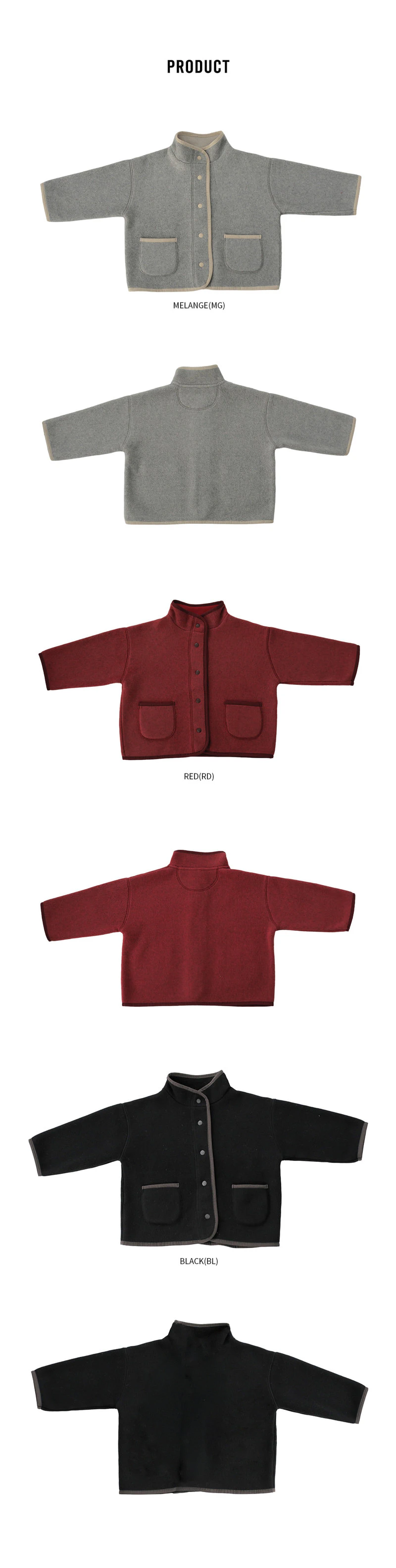 Fleur Jacket by Bien a Bien for Child - view 9