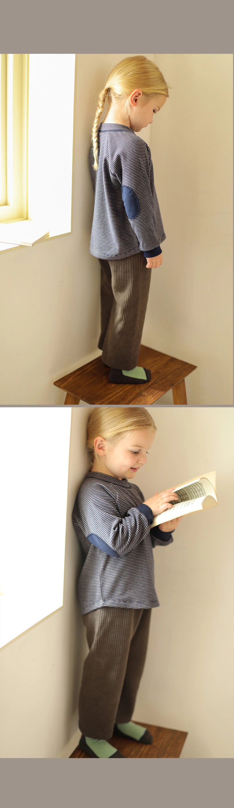 Carmel Fleece Lined Pants by Bien a Bien for Child - view 6