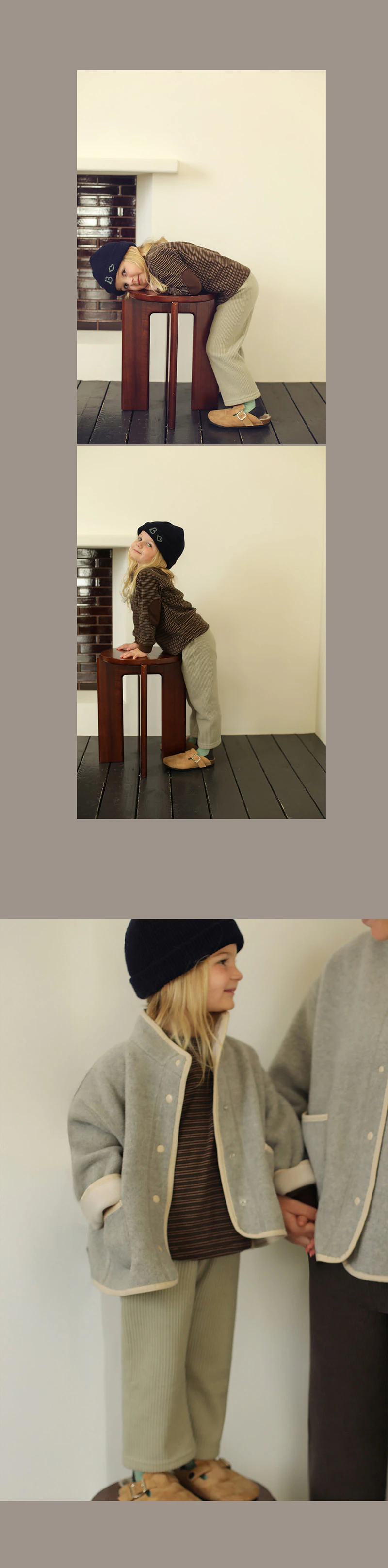 Carmel Fleece Lined Pants by Bien a Bien for Child - view 7