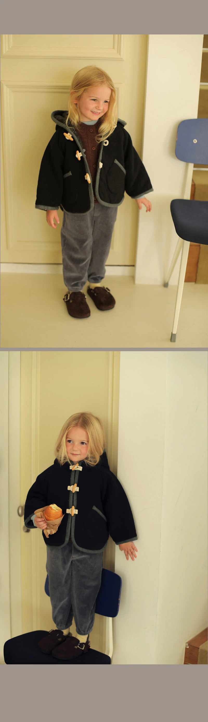Miel Hooded Jacket by Bien a Bien for Child - view 7