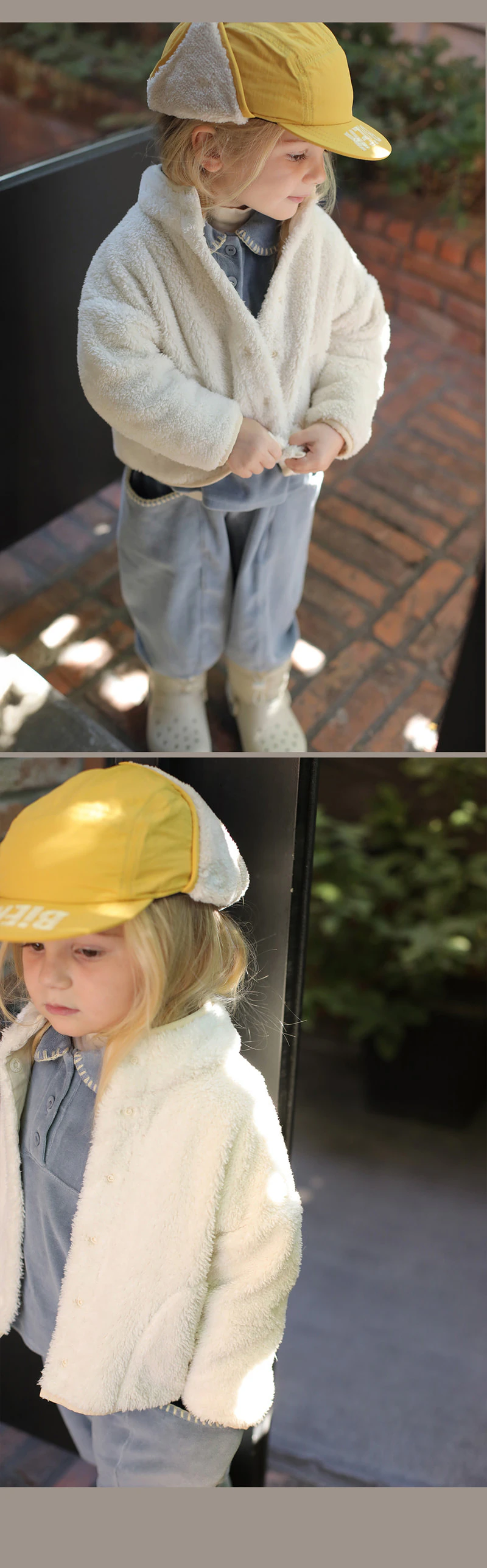 Cullen Fleece Cap by Bien a Bien for Child - view 3