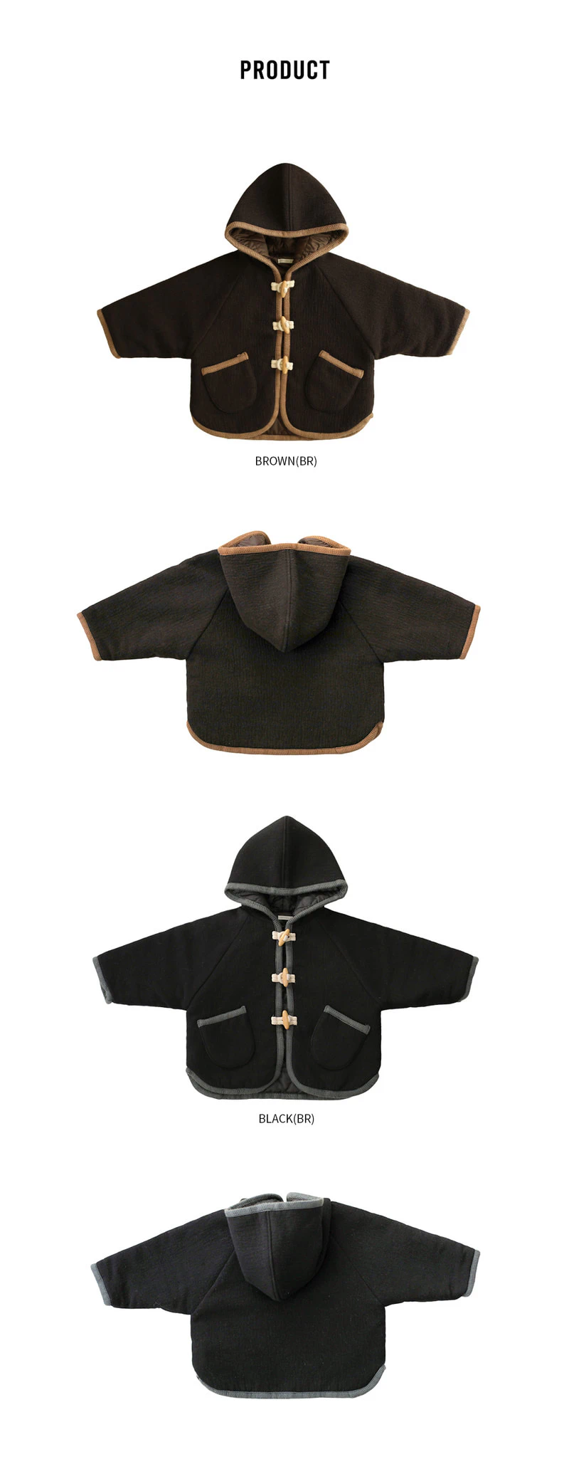 Miel Hooded Jacket by Bien a Bien for Child - view 9