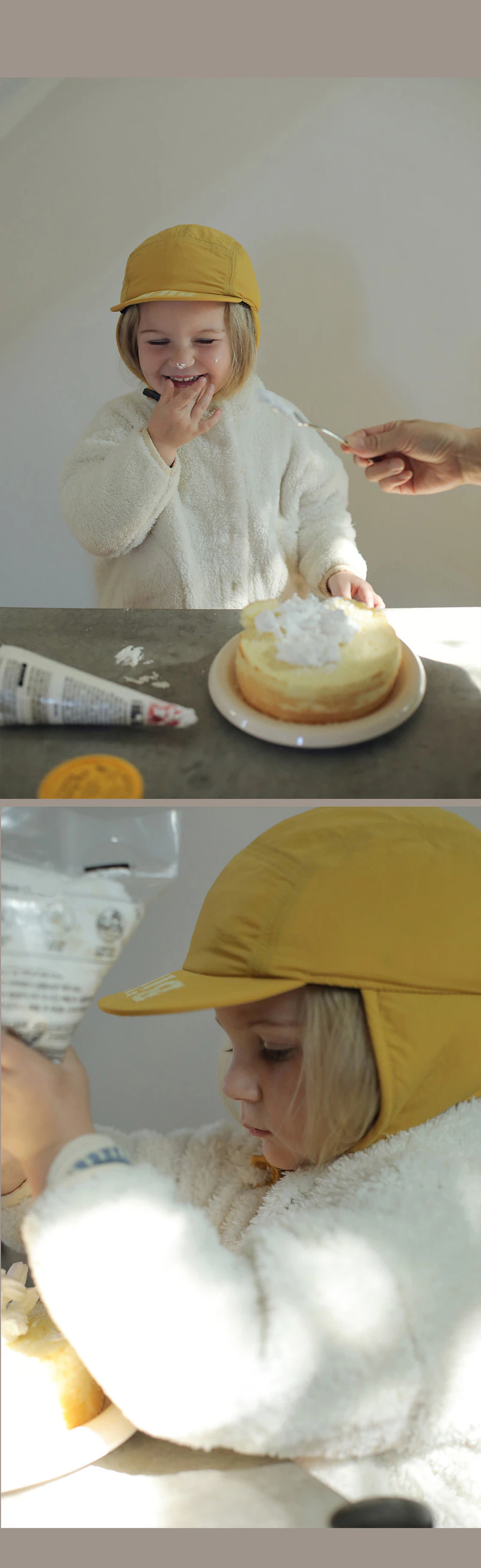Cullen Fleece Cap by Bien a Bien for Child - view 4