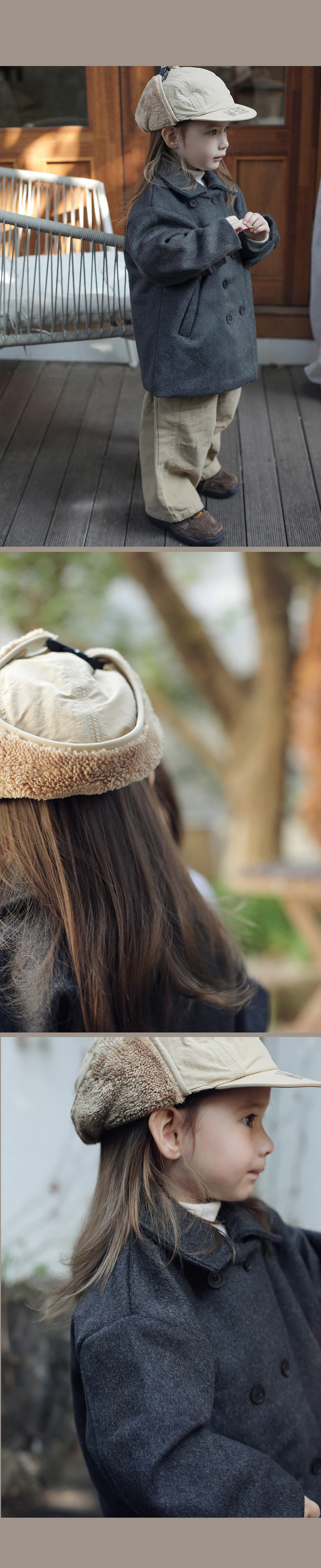 Cullen Fleece Cap by Bien a Bien for Child - view 6