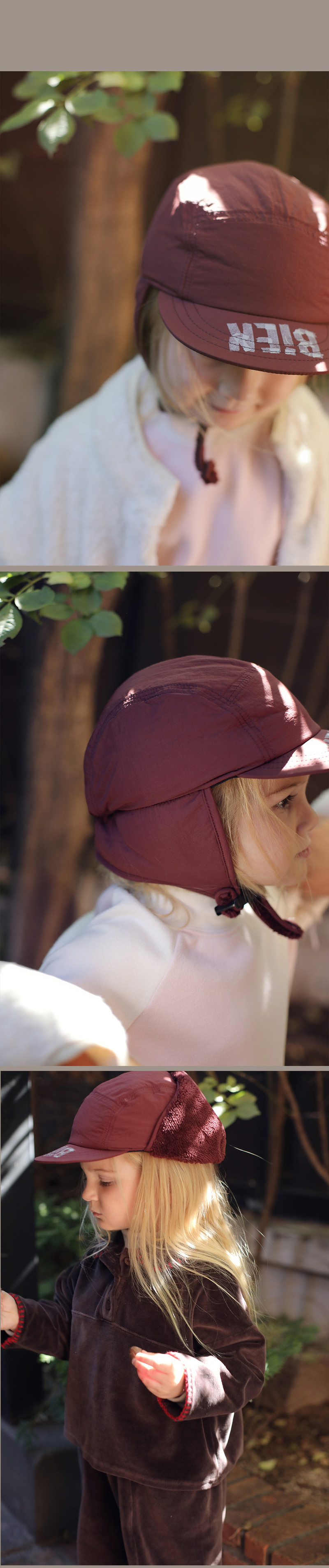 Cullen Fleece Cap by Bien a Bien for Child - view 7