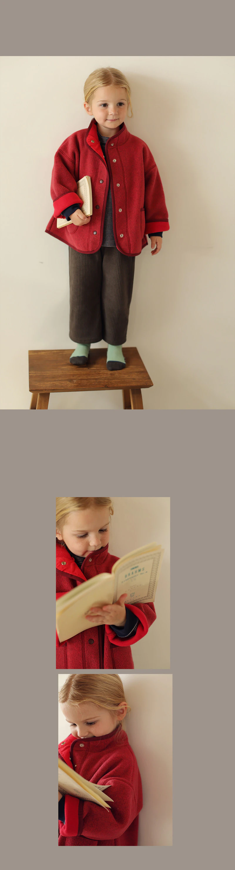 Fleur Jacket by Bien a Bien for Child - view 5