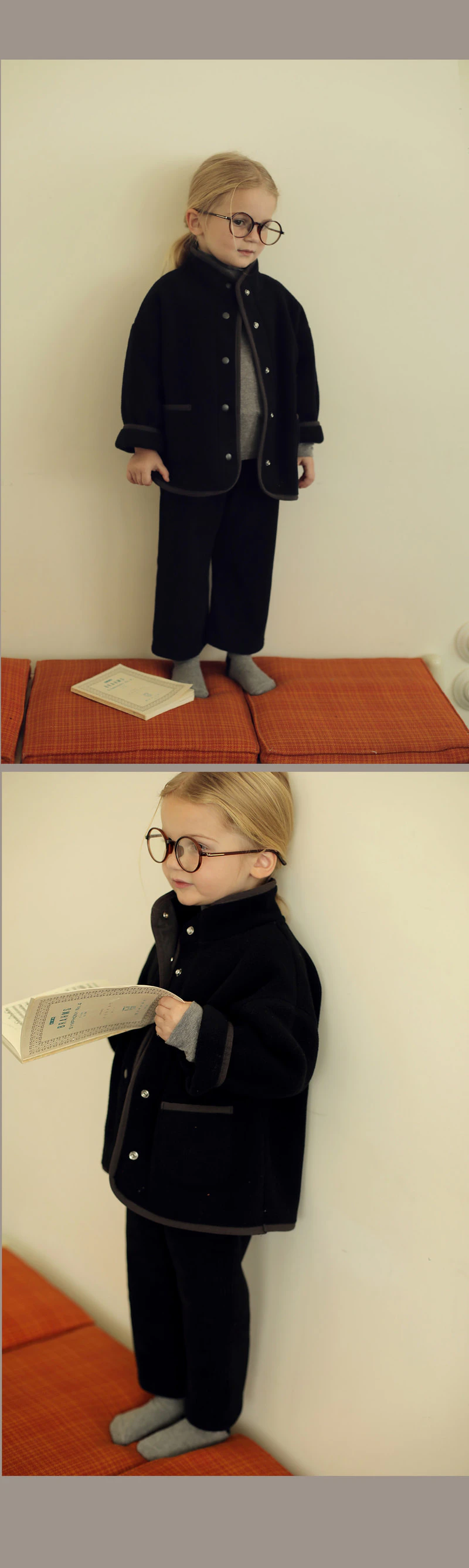 Carmel Fleece Lined Pants by Bien a Bien for Child - view 3