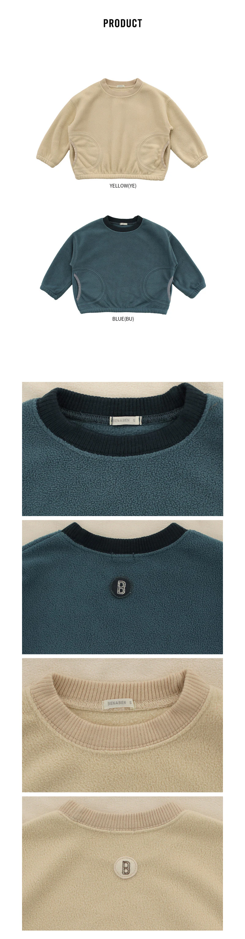 Long Long Sweatshirt by Bien a Bien for Child - view 9