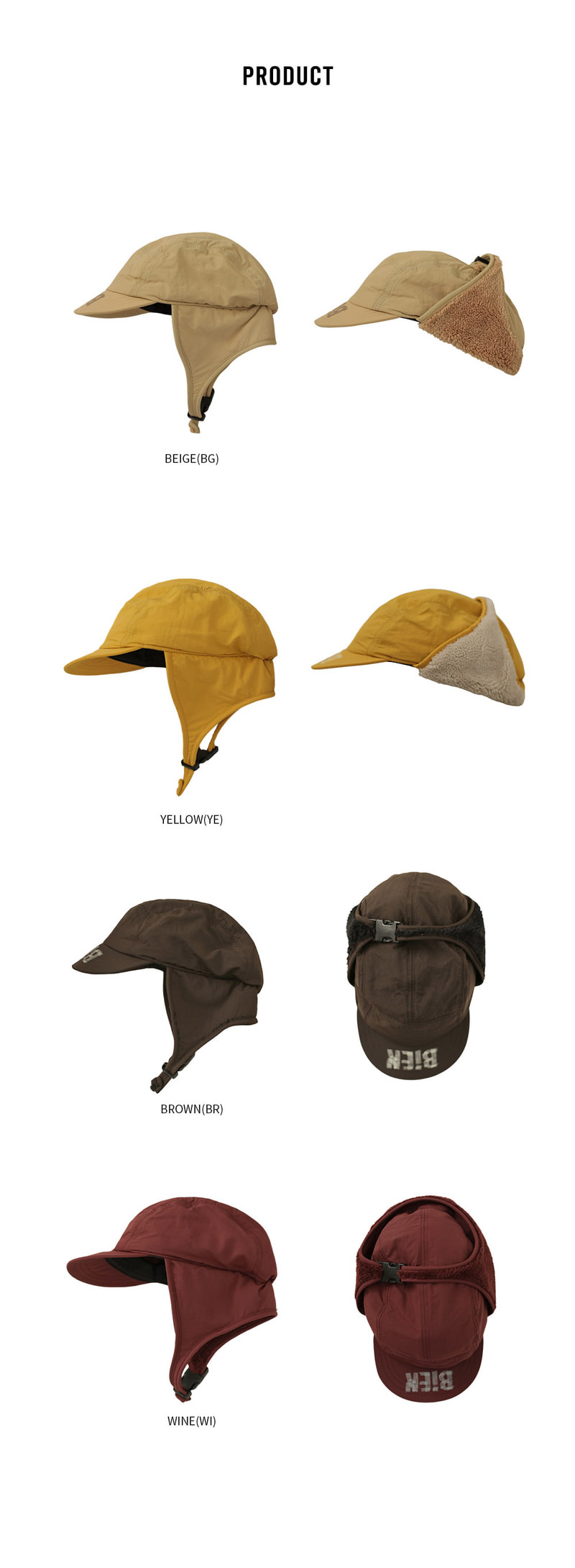 Cullen Fleece Cap by Bien a Bien for Child - view 11