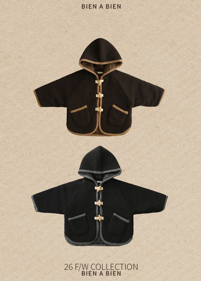 Miel Hooded Jacket by Bien a Bien for Child - view 1
