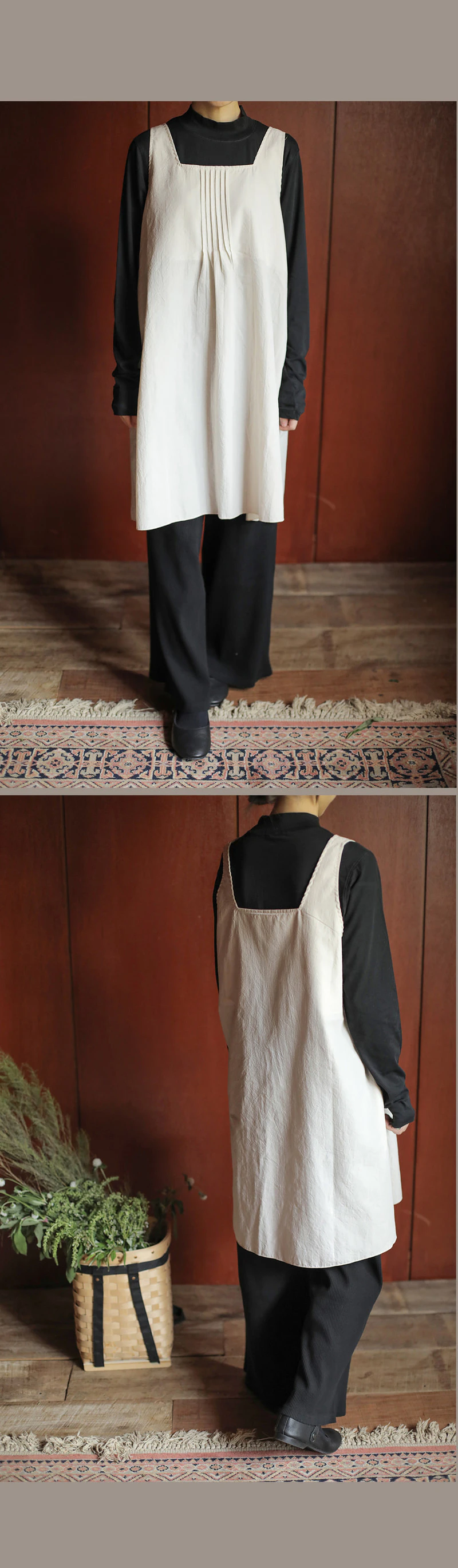 Adult Carmel Fleece Lined Pants by Bien a Bien for Mom + child - view 5