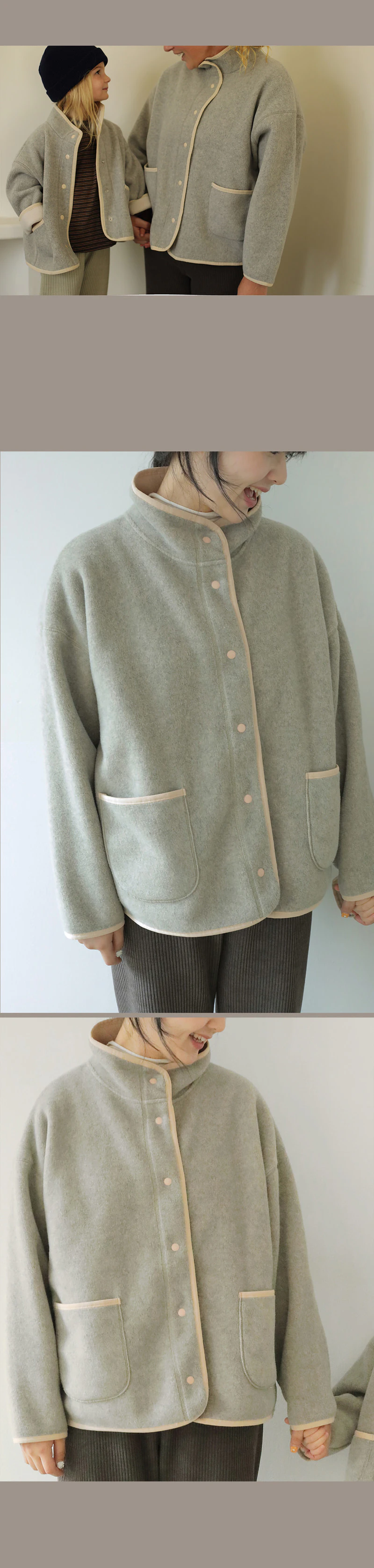 Adult Fleur Jacket by Bien a Bien for Mom + child - view 4