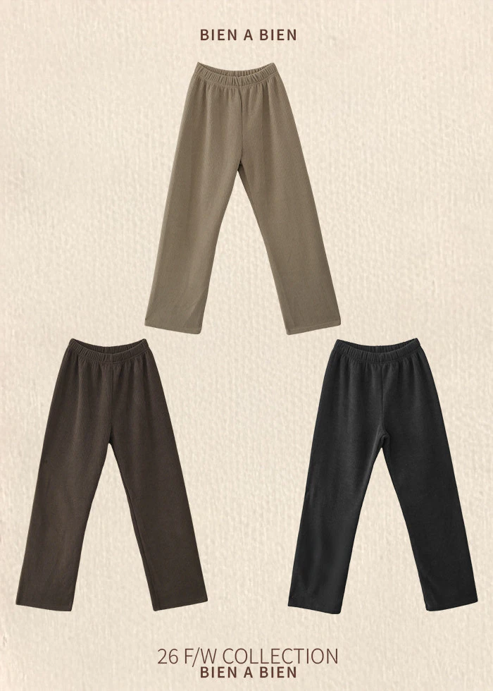 Adult Carmel Fleece Lined Pants by Bien a Bien for Mom + child - view 1