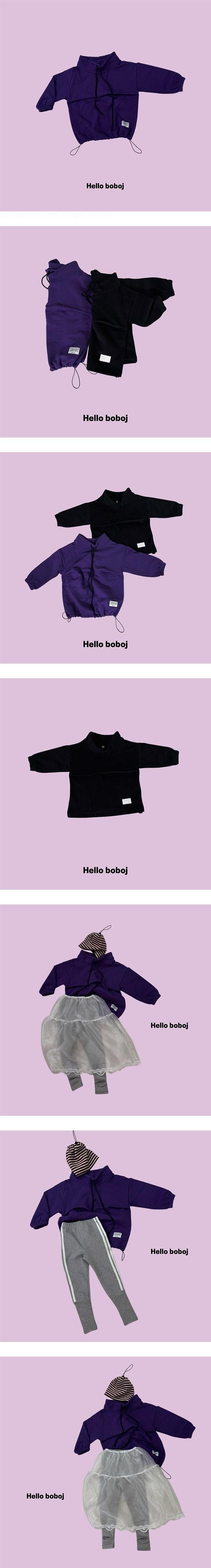 Long Anorak Tee by Bobo j for Child unisex - view 1