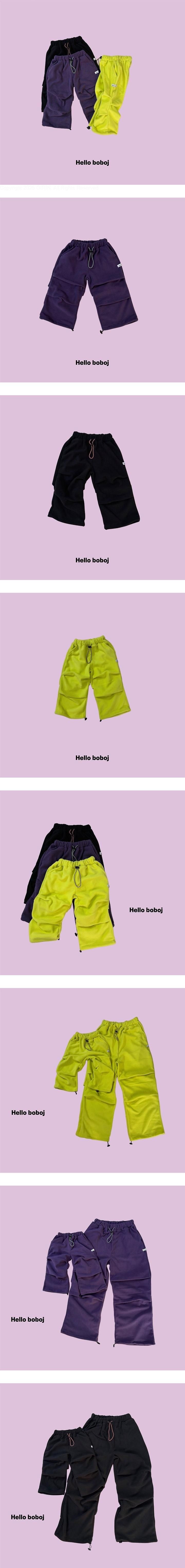 Pig Nose Fleece Pants - Adult by Bobo j for Child unisex - view 1
