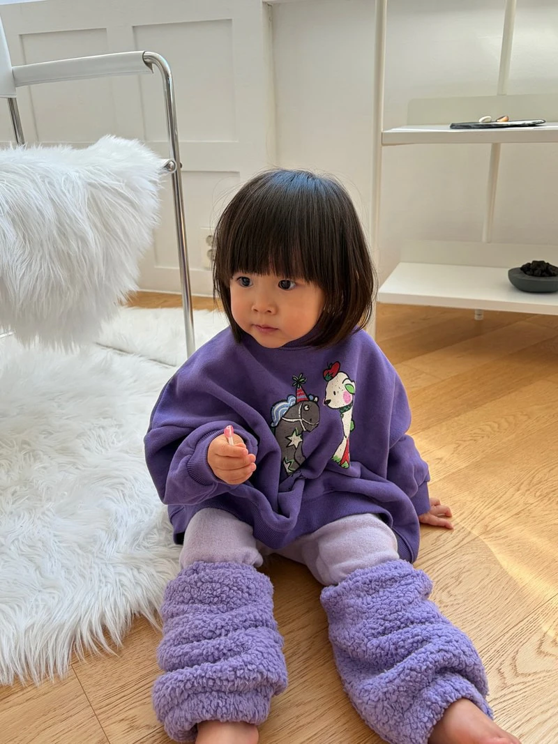 Loose Long Sweatshirt by Bon Bon Butik for Child - view 11