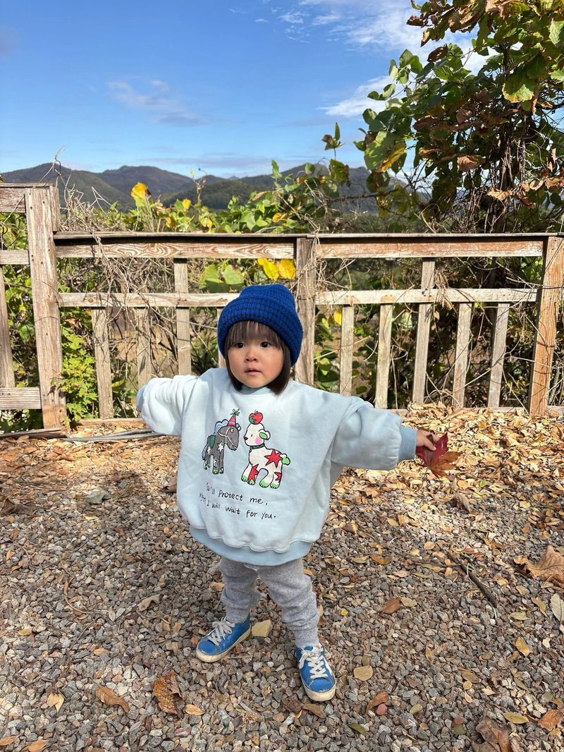 Loose Long Sweatshirt by Bon Bon Butik for Child - view 6