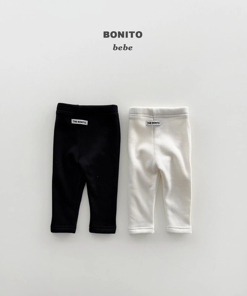 1+1 Rib Trim Leggings by Bonito for Baby - view 2