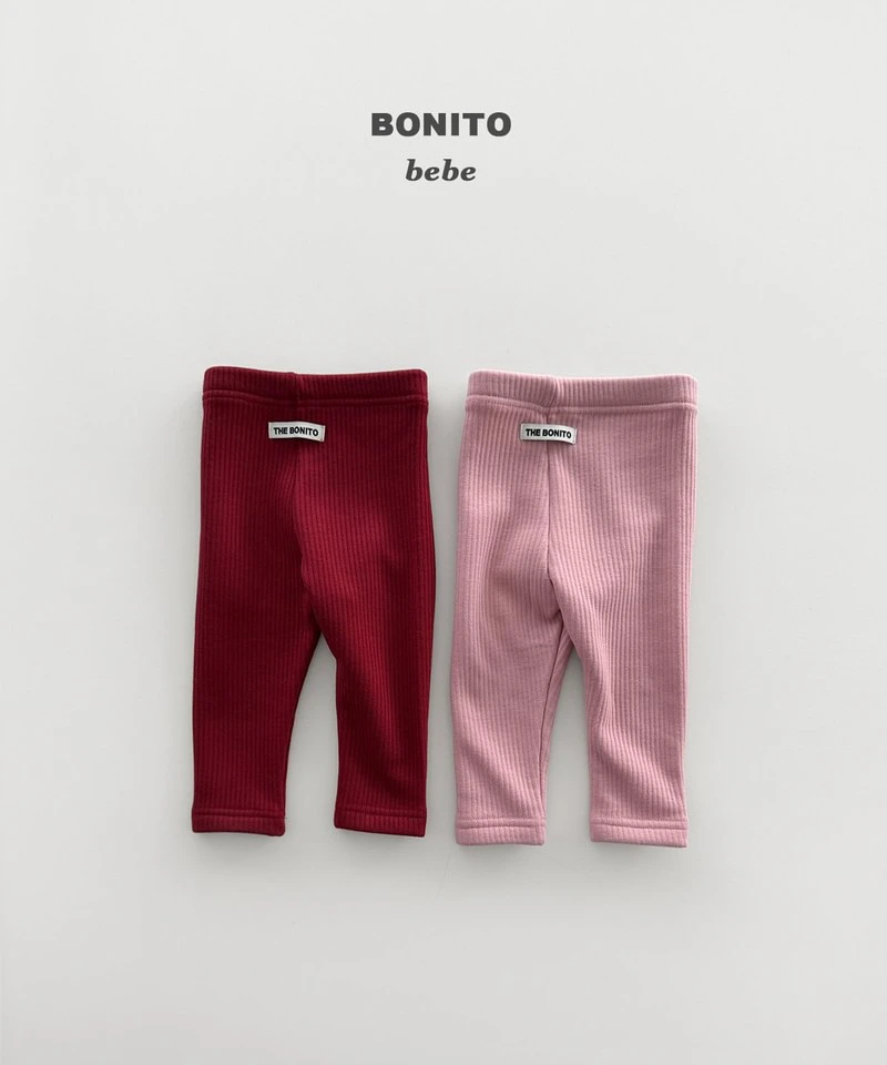 1+1 Rib Trim Leggings by Bonito for Baby - view 3