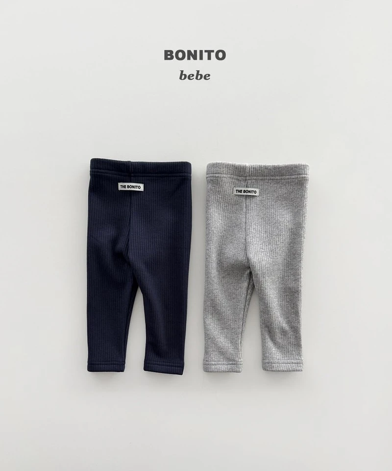 1+1 Rib Trim Leggings by Bonito for Baby - view 4
