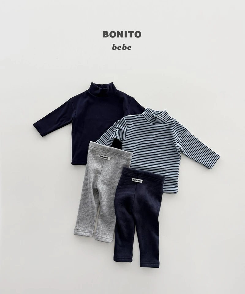 1+1 Rib Trim Leggings by Bonito for Baby - view 7