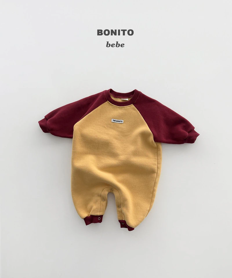 Color Contrast Raglan Suit by Bonito for Baby - view 10