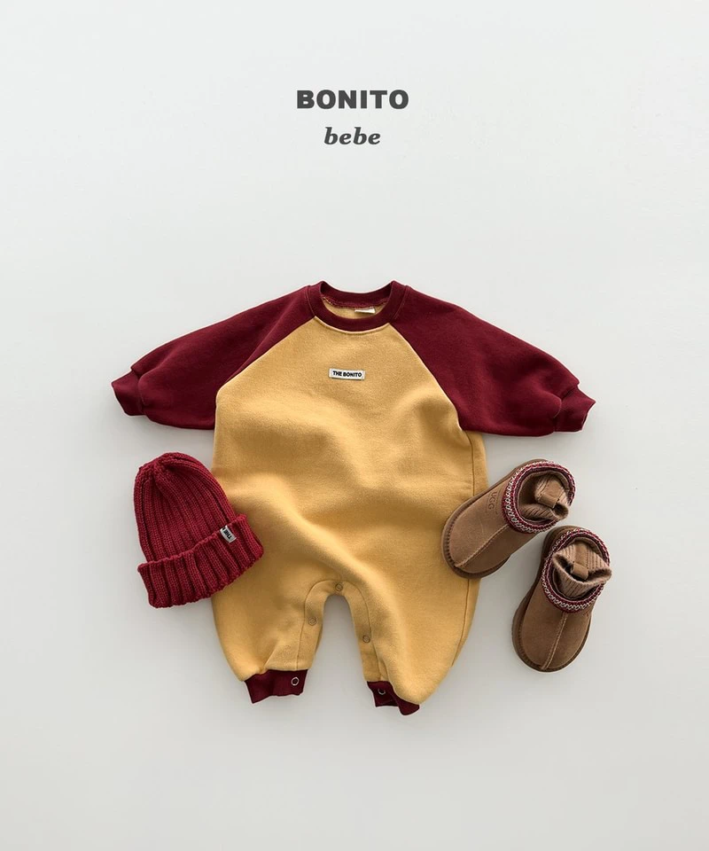 Color Contrast Raglan Suit by Bonito for Baby - view 12