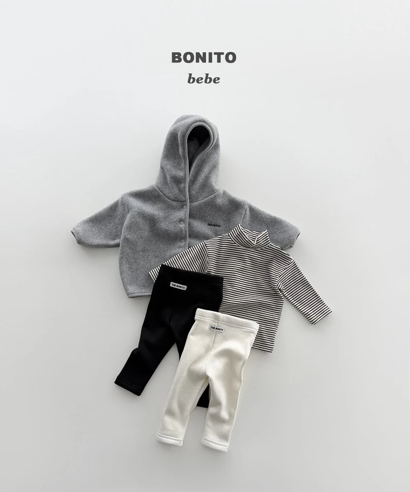 1+1 Rib Trim Leggings by Bonito for Baby - view 11