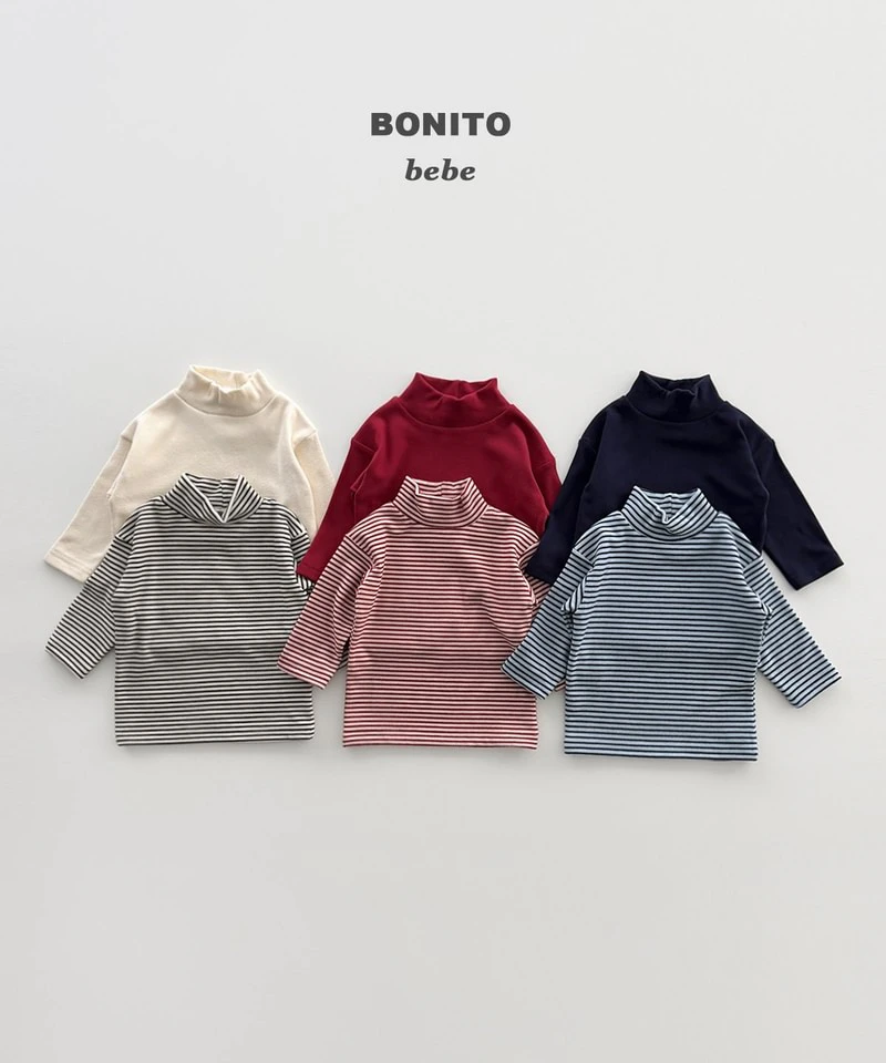 Special 1+1 Mock Neck Tee by Bonito for Baby - view 1