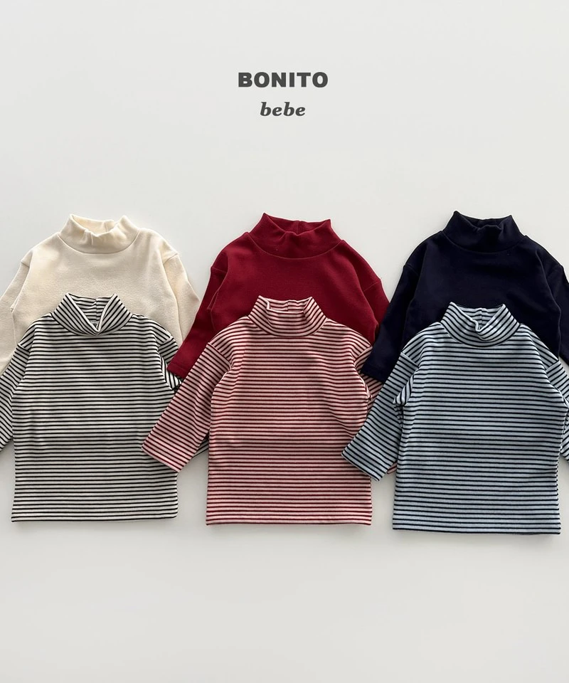 Special 1+1 Mock Neck Tee by Bonito for Baby - view 2
