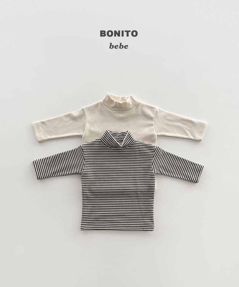 Special 1+1 Mock Neck Tee by Bonito for Baby - view 3