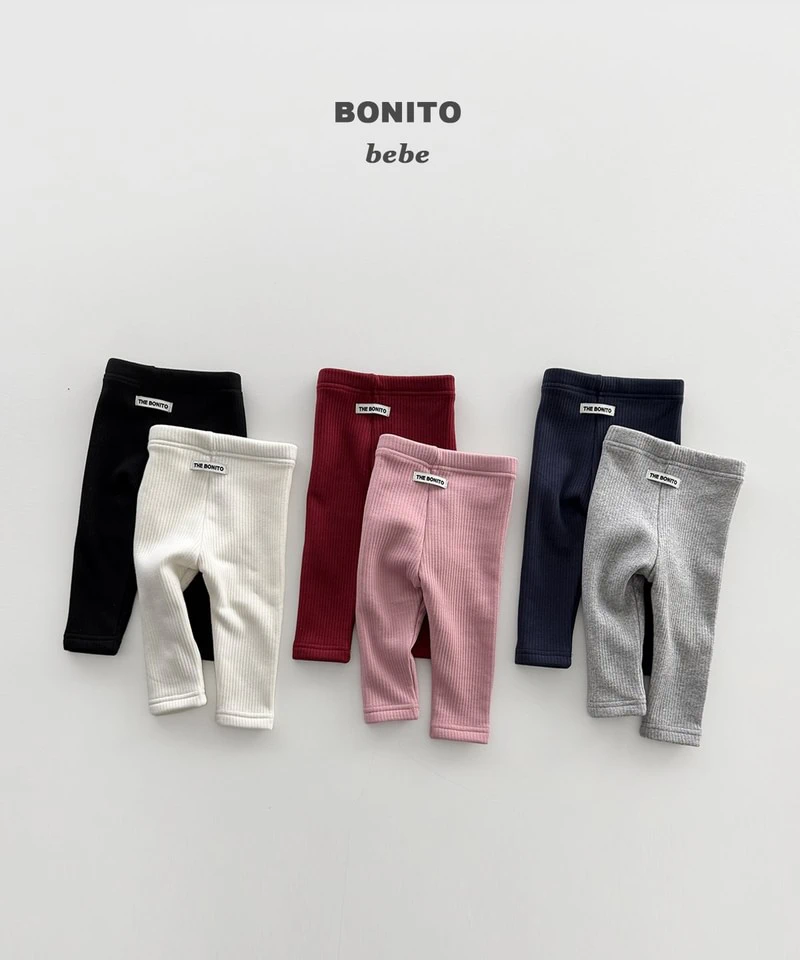 1+1 Rib Trim Leggings by Bonito for Baby - view 1