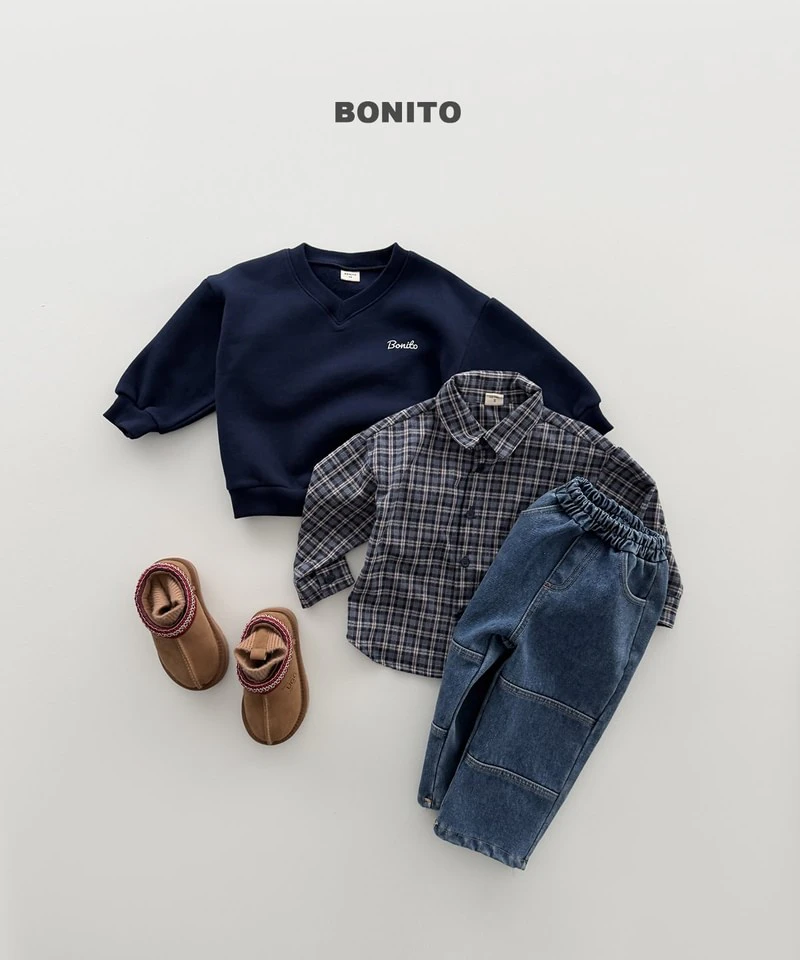 Fleeced Check Shirt by Bonito for Child - view 12