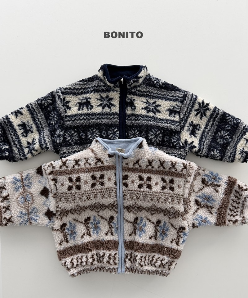 Nordic Zip-up Jacket by Bonito for Child - view 3