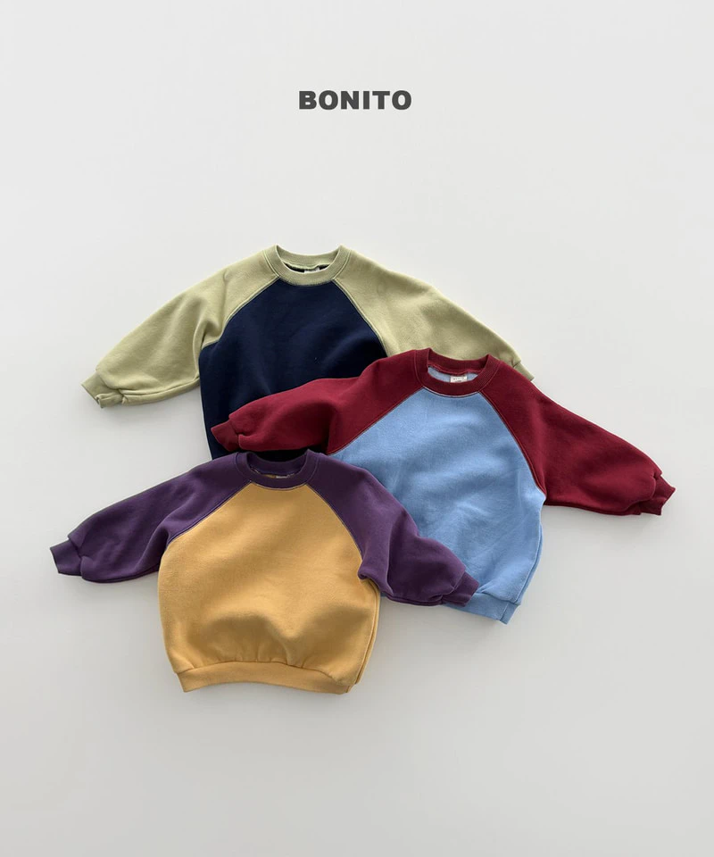 Color Raglan Sweatshirt by Bonito for Child - view 3