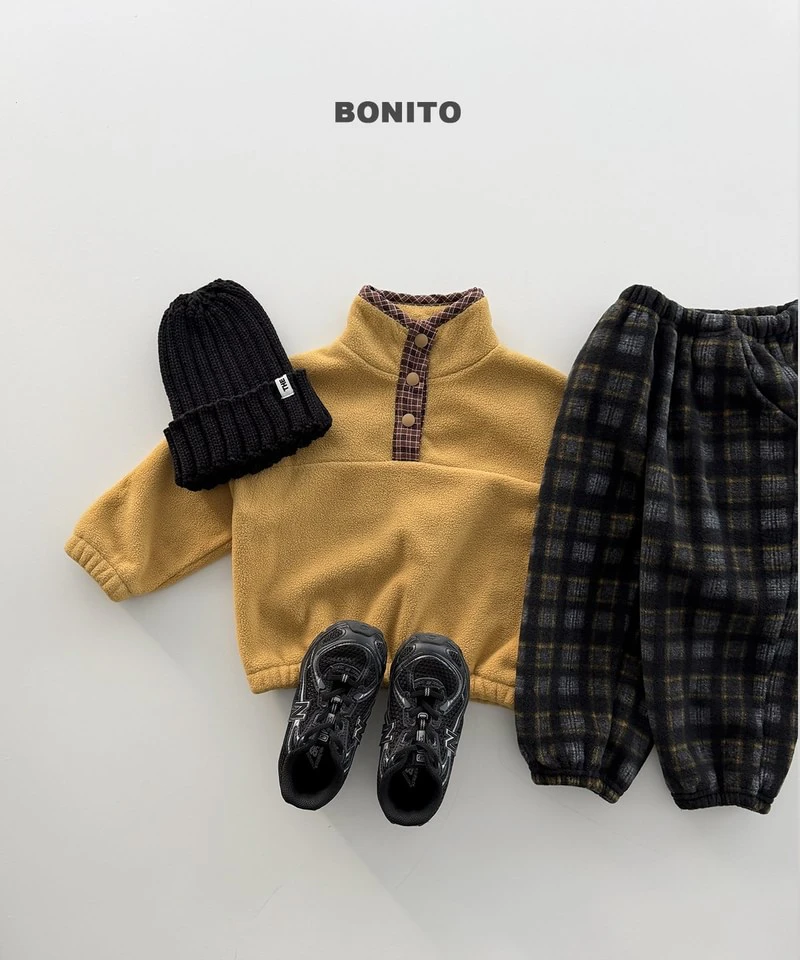 Check Placket Fleeced by Bonito for Child - view 9