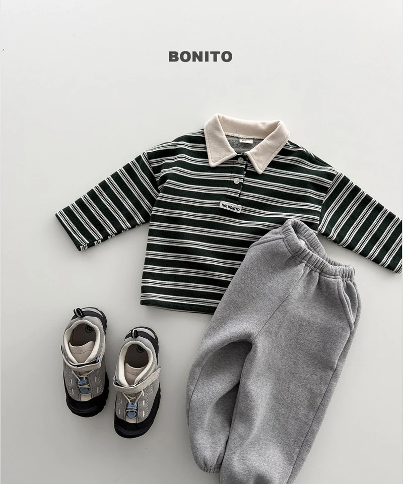 Striped Choco Polo Tee by Bonito for Child - view 5