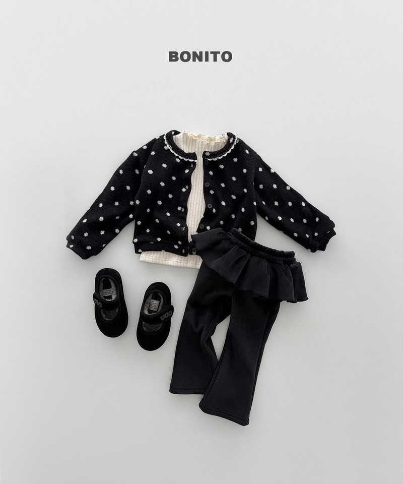 King Rib Trim Mock Neck Tee by Bonito for Child - view 6