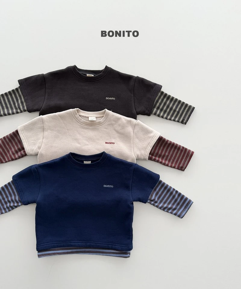 Double Fleeced Raglan Layered Tee by Bonito for Child - view 3