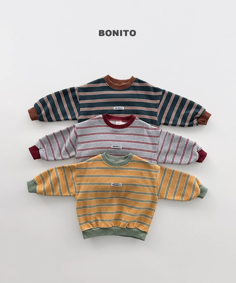 Monica Striped Sweatshirt by Bonito for Child - view 1