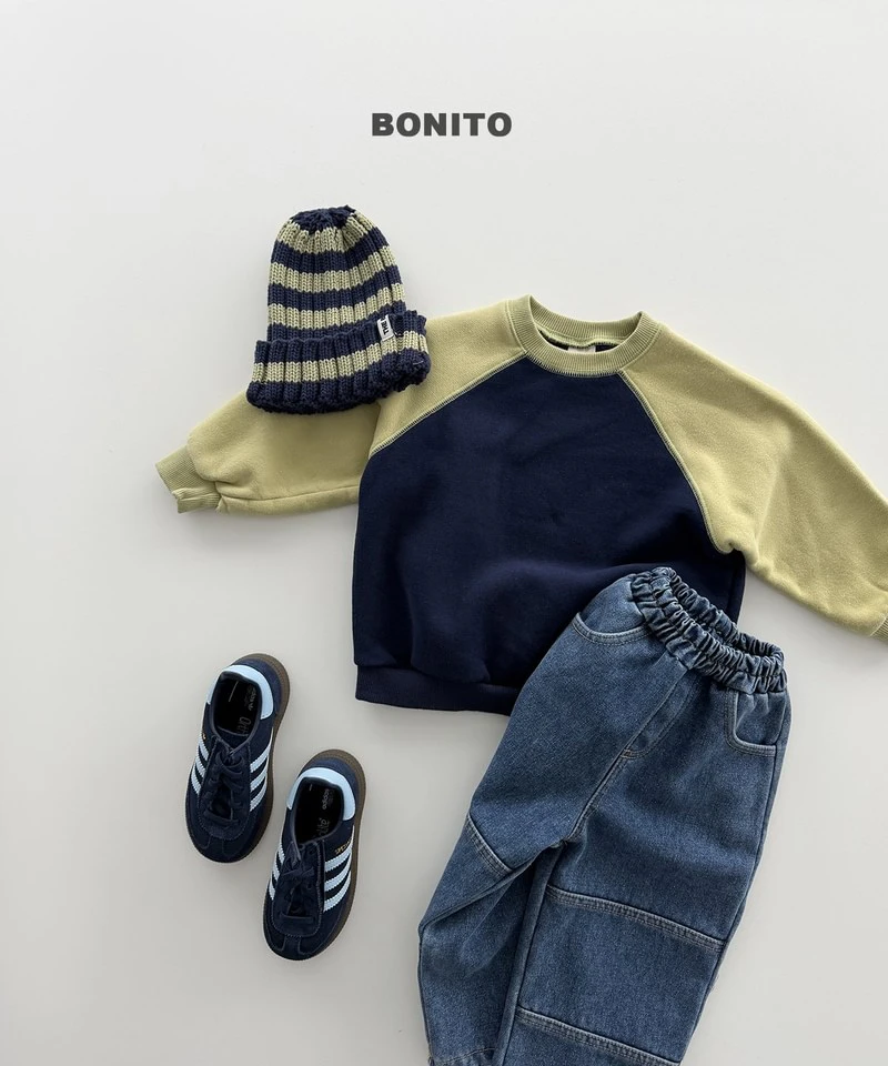 Color Raglan Sweatshirt by Bonito for Child - view 11
