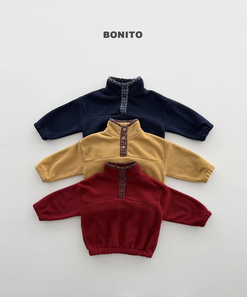 Check Placket Fleeced by Bonito for Child - view 1